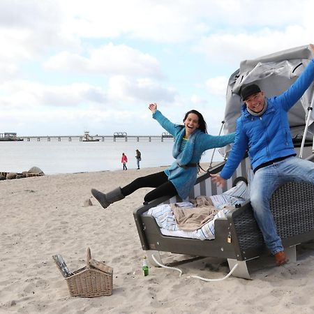 Schlafstrandkorb Nr 2 Kellenhusen Buitenkant foto